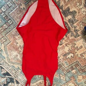 Amazon Red Women's One Piece Swimsuit